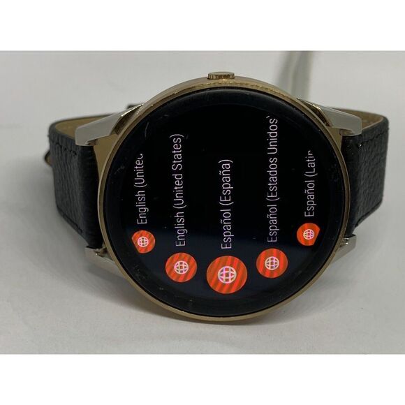 Fossil Gen 3 FTW7001 Brown Leather Digital Dial Genuine Smart Watch ZA420 - Picture 6 of 11